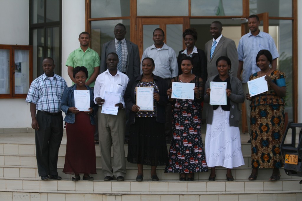 ICDL Certificates Presented to Meru District Officers